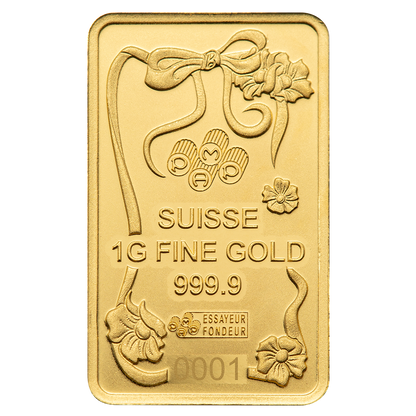PAMP Suisse Barbie™ 1 Gram Gold Bar