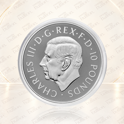 Royal Tudor Beasts Royal Dragon 2026 £10 10oz .9999 Silver Coin in Capsule - UK - Royal Mint