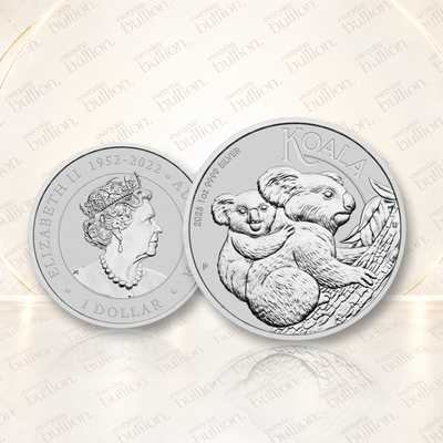 2023 Australian Koala 1oz .9999 Fine Silver Bullion Coin in Capsule – Australia – The Perth Mint