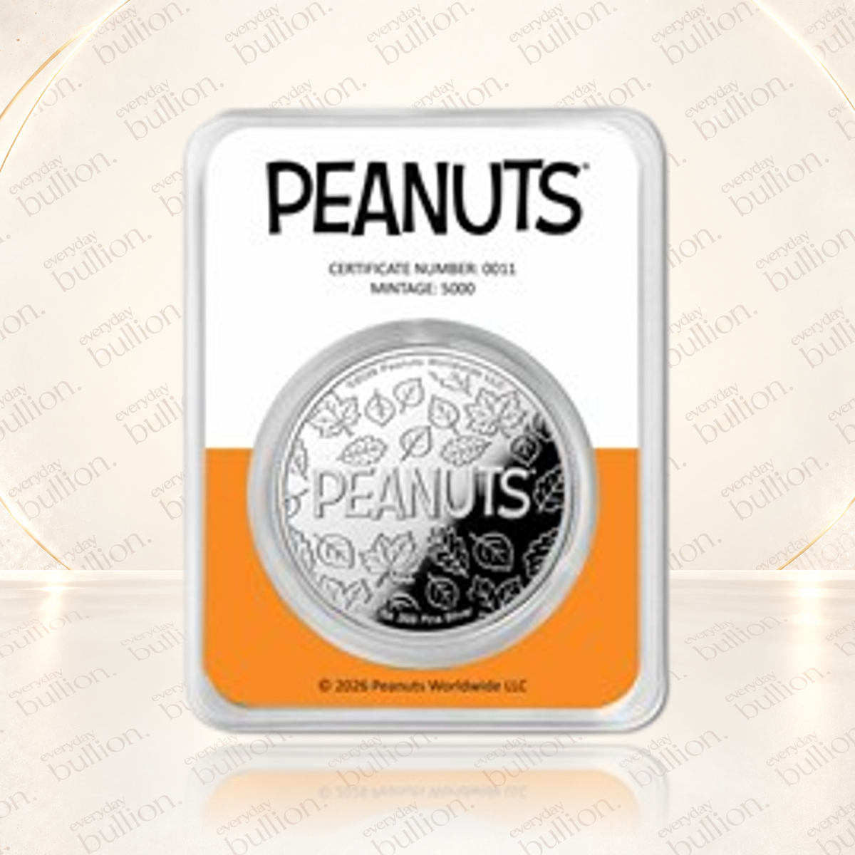 2026 Peanuts® It’s the Great Pumpkin 60th Anniversary 1oz .999 Silver Colourised Round in TEP – APMEX