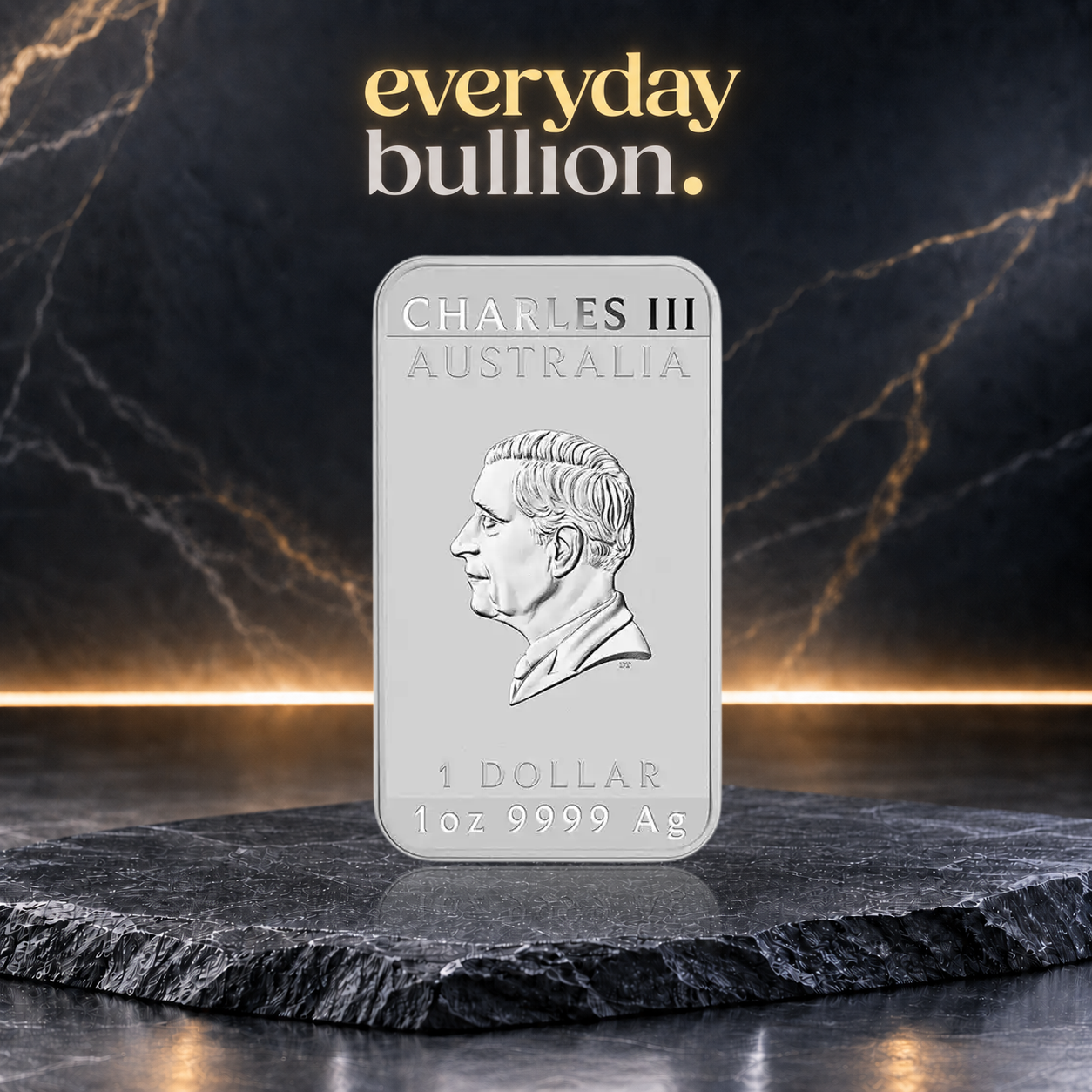 Year of the Horse 2026 1oz .9999 Fine Silver Rectangular Bullion Coin – Perth Mint