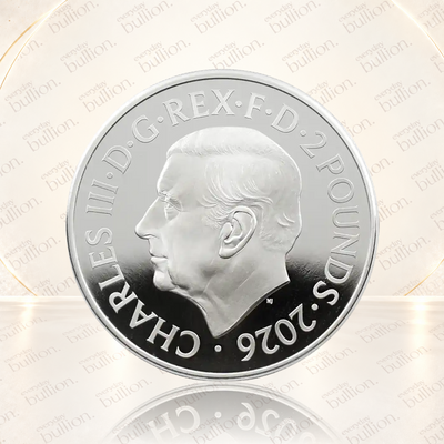 2026 Britannia Cherry Blossom Privy £2 1oz Silver Proof Coin – United Kingdom – The Royal Mint