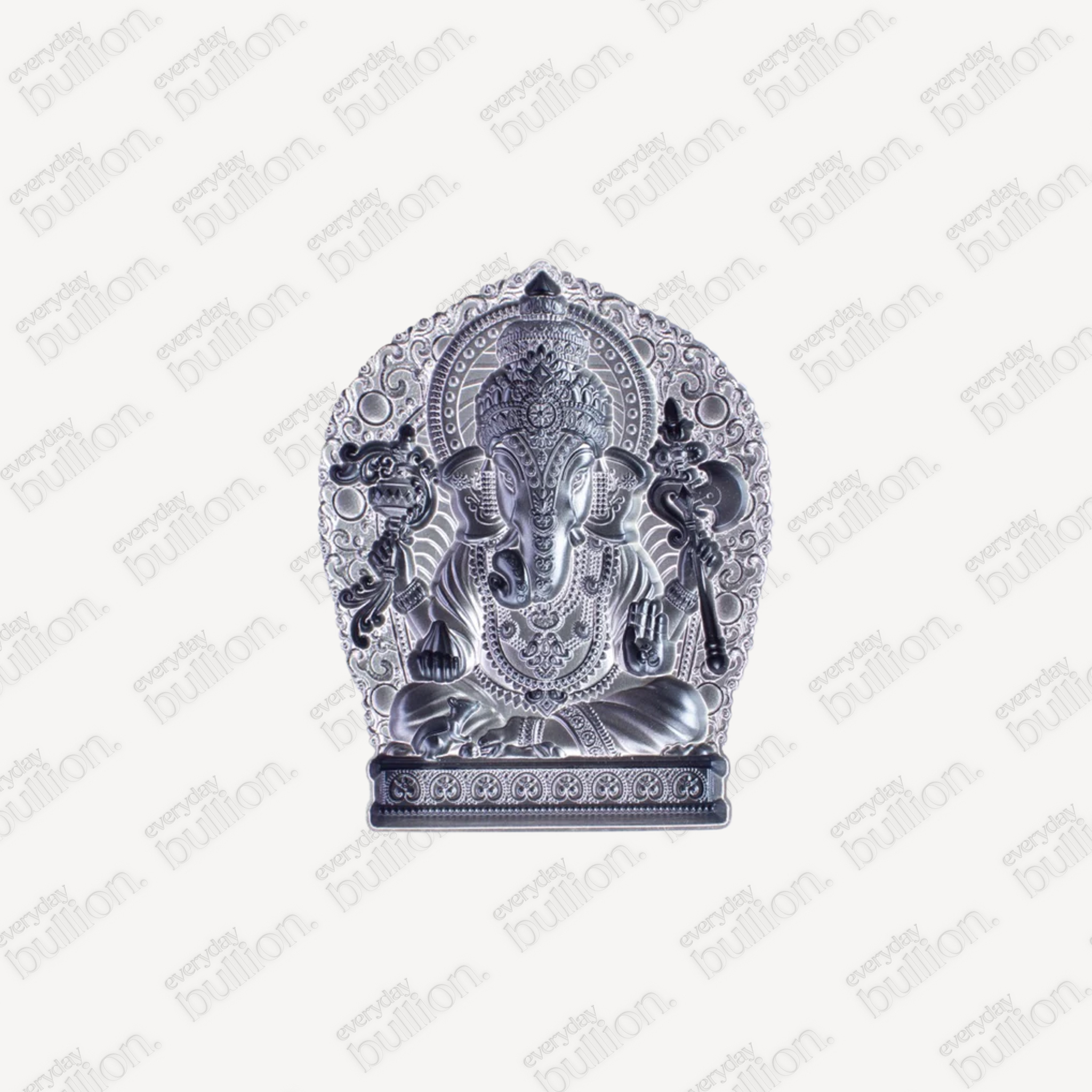 2 oz Lord Ganesh Icon: 999% Silver Stackable