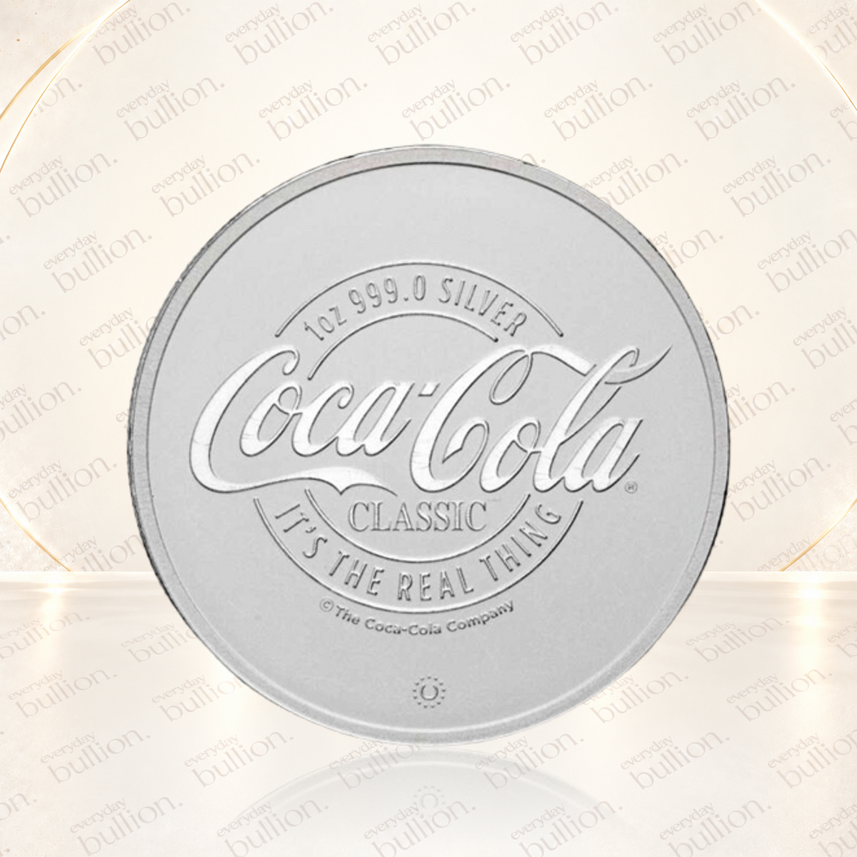 Coca-Cola® Polar Bears Night Sky 1oz .999 Fine Silver Colourised Round in TEP – APMEX