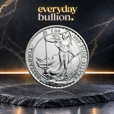 Britannia Mixed Years 1oz .999 Fine Silver Bullion Coin – The Royal Mint