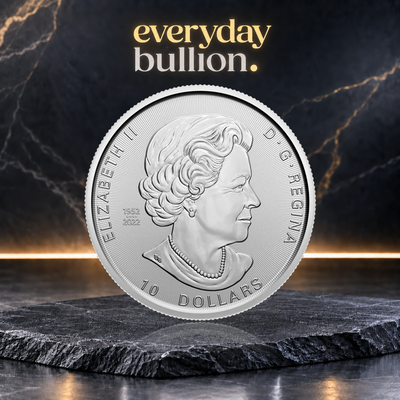 Canadian Twin Maples 2023 $10 2oz .9999 Silver Bullion Coin – Royal Canadian Mint