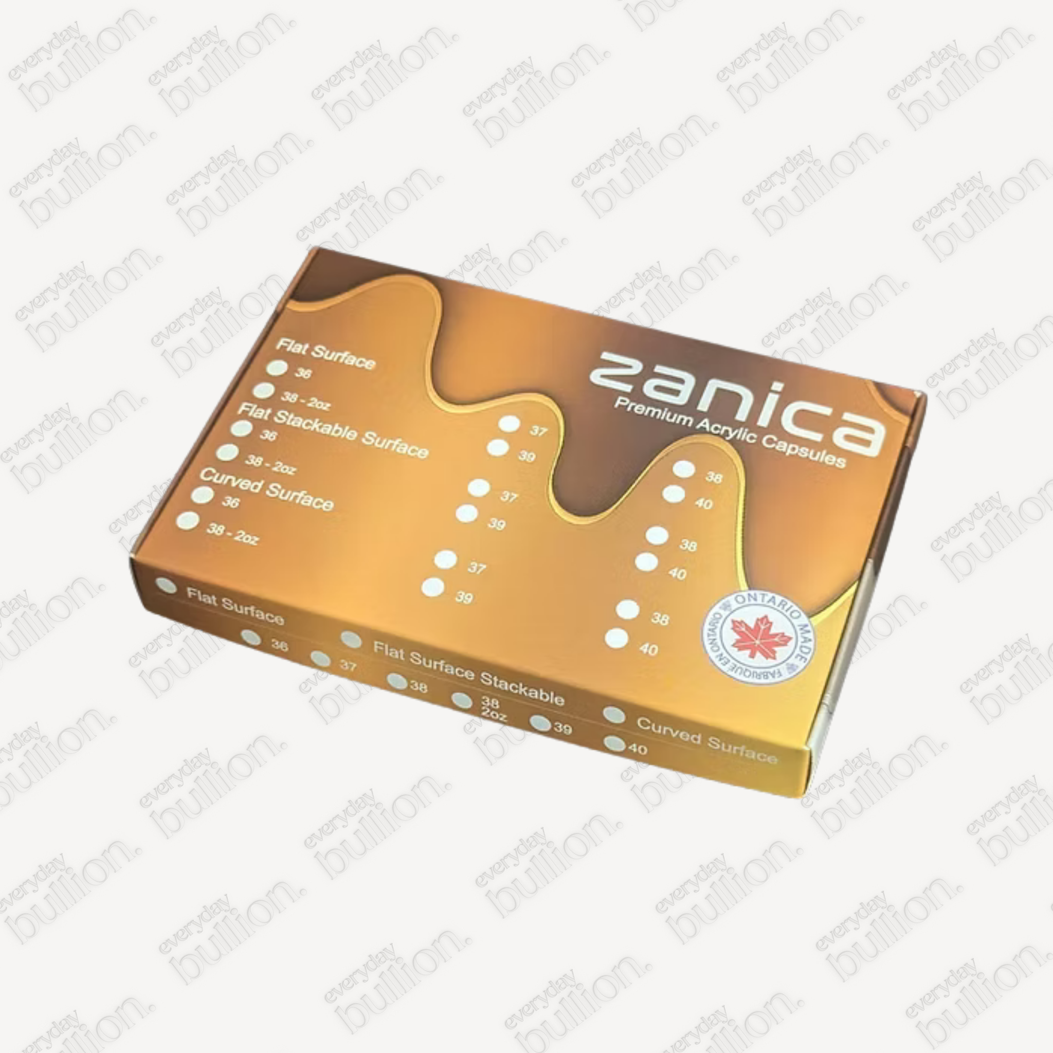 Zanica Capsules: 10pck 39mm Round Capsules