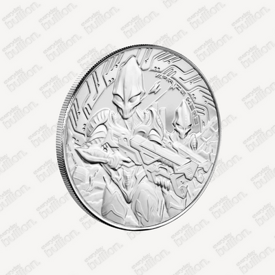 2024 Samoa Alien 1 oz Silver Coin – Alien Battle Series | .999 Fine Silver