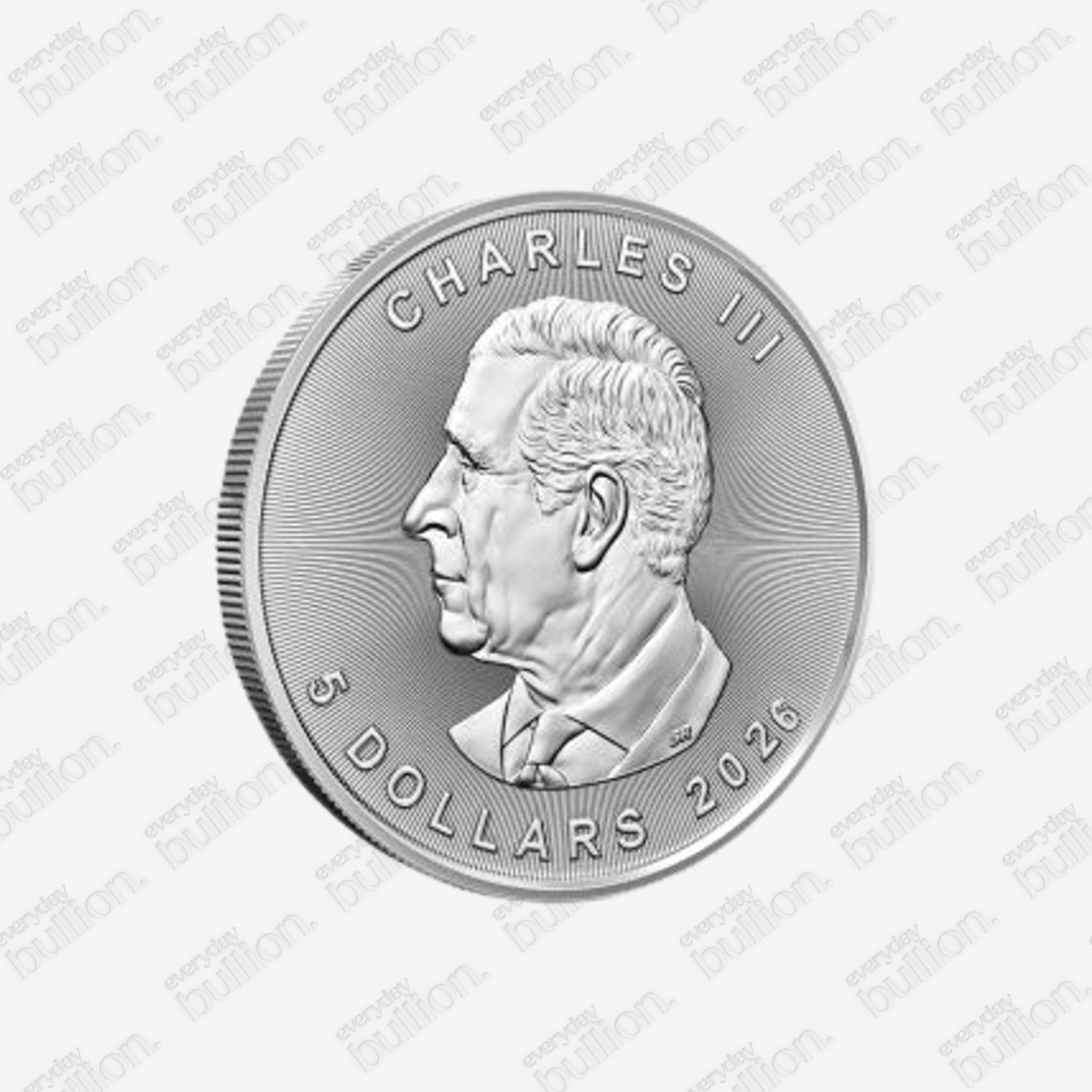 Silver Tube of 1oz Maple Coin