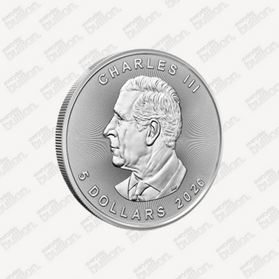 Silver Tube of 1oz Maple Coin