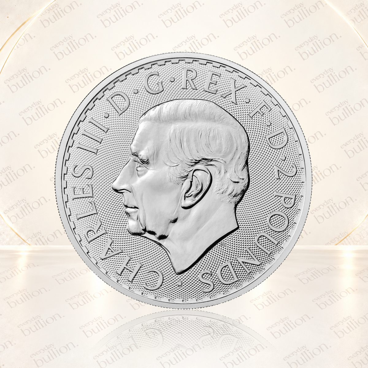 2024 Britannia 1oz .999 Silver Bullion Coin in Flip – United Kingdom – The Royal Mint