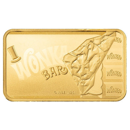 PAMP - 5 AU Gold bar Willy Wonka chocolate