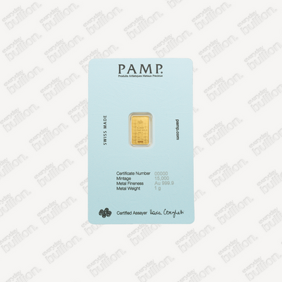PAMP 1g Maradona Gold Bar