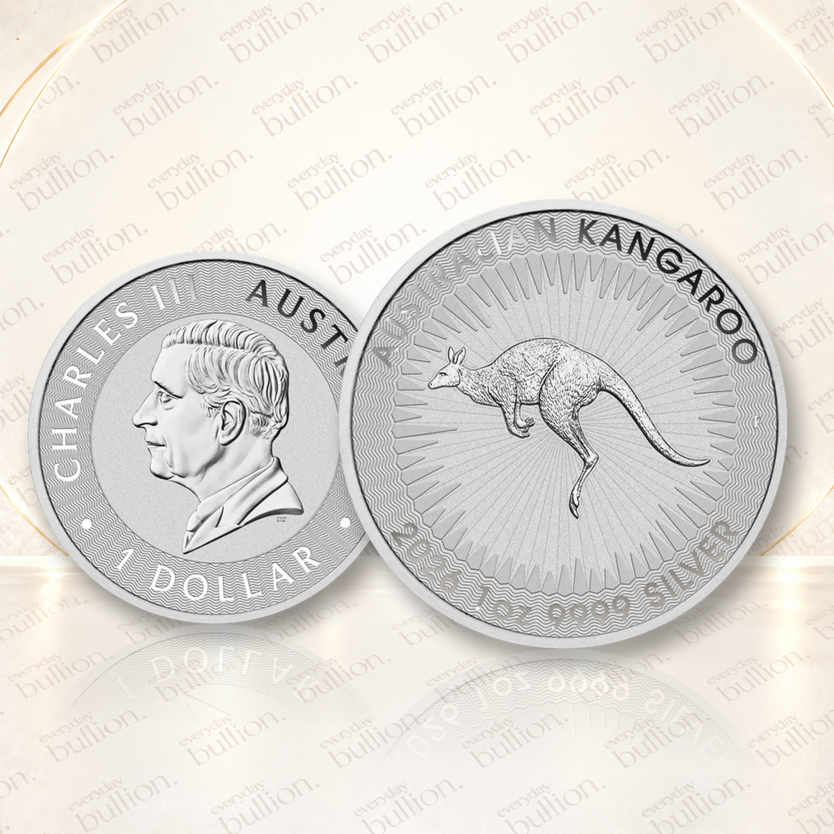 2026 Australian Kangaroo 1oz .9999 Silver Coin - Australia - The Perth Mint