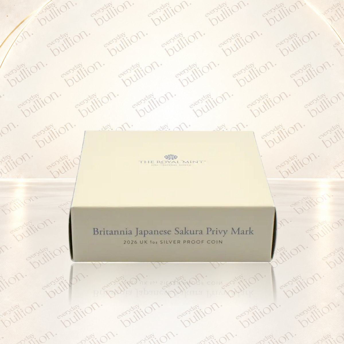 2026 Britannia Cherry Blossom Privy £2 1oz Silver Proof Coin – United Kingdom – The Royal Mint