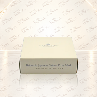 2026 Britannia Cherry Blossom Privy £2 1oz Silver Proof Coin – United Kingdom – The Royal Mint