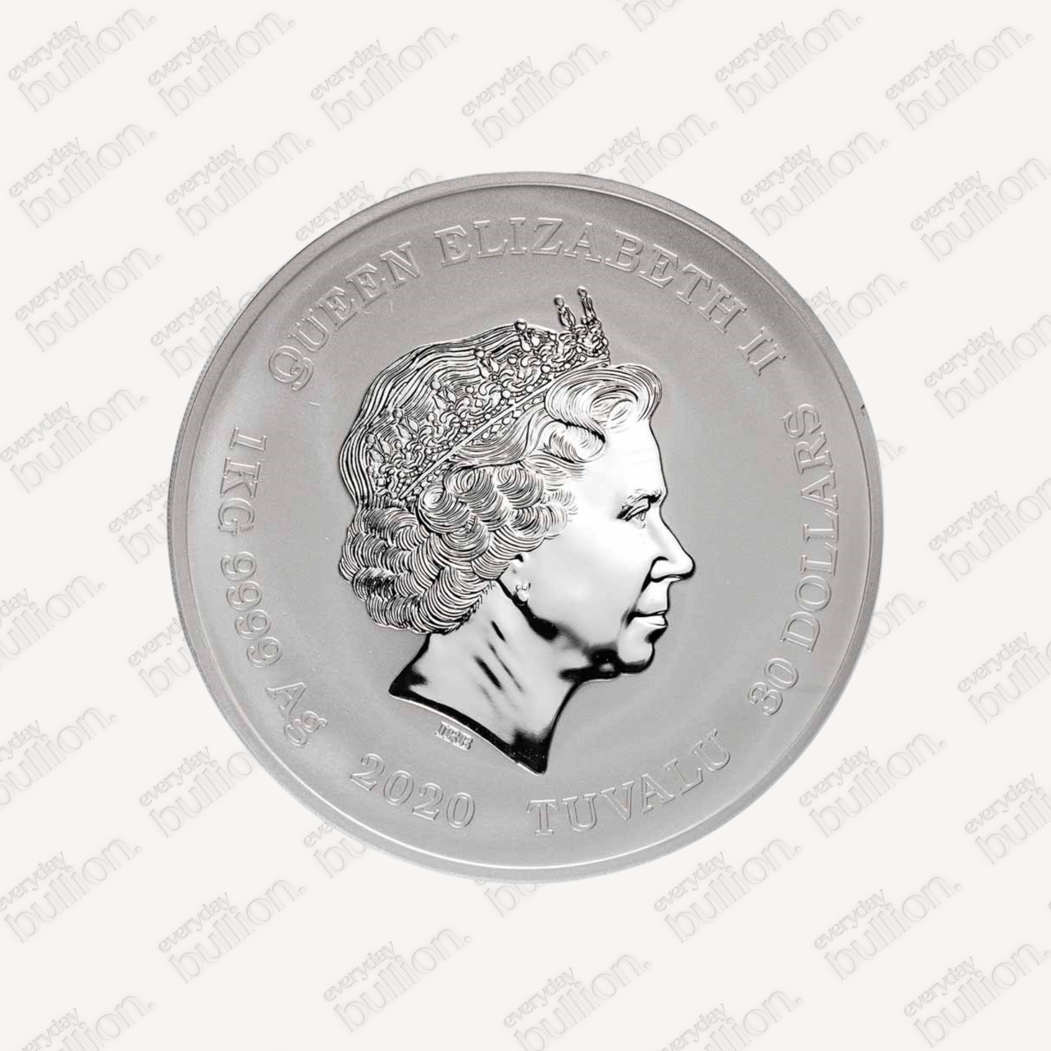 Silver 1kg Iwo Jima 75th Anniversary Coin in Capsule