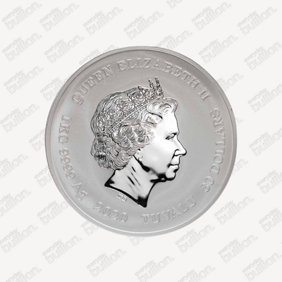 Silver 1kg Iwo Jima 75th Anniversary Coin in Capsule