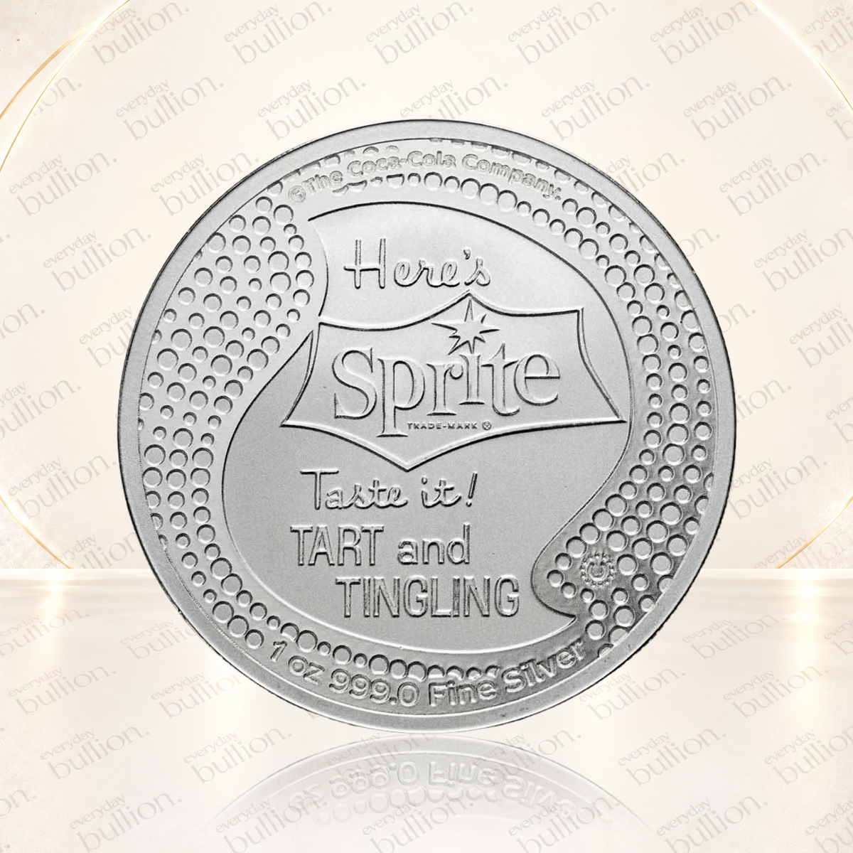 Coca-Cola® 1 oz Silver Sprite® Struck Round (in TEP)