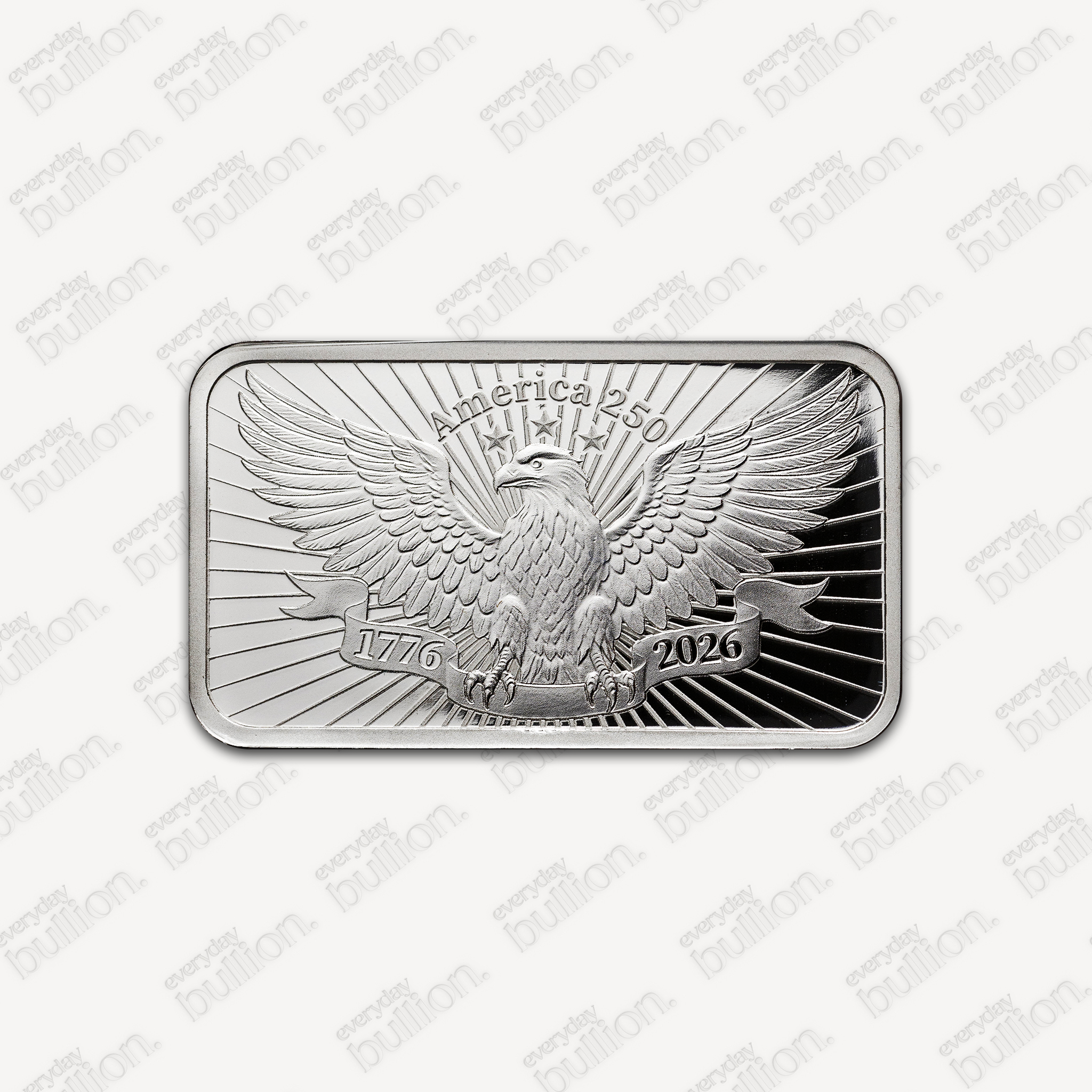 1 oz Silver Bar - PAMP 250th Anniversary of the USA