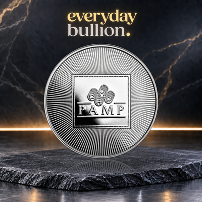 USA 1oz .999 Fine Silver Minted Round – PAMP