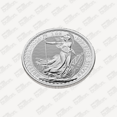 Silver Tube of 1oz 2026 Brittania Coin