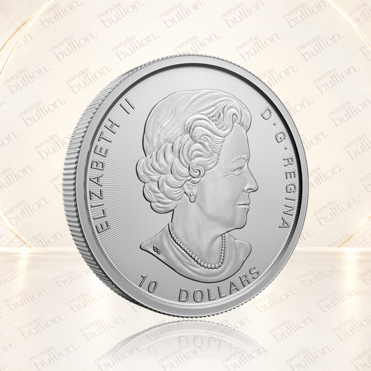 2022 Canadian Twin Maples $10 2oz .9999 Fine Silver Bullion Coin – Canada – Royal Canadian Mint