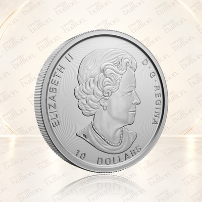 2022 Canadian Twin Maples $10 2oz .9999 Fine Silver Bullion Coin – Canada – Royal Canadian Mint