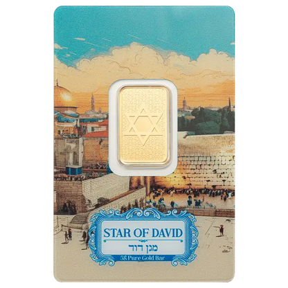 2025 PAMP Star of David 5g Gold Bar
