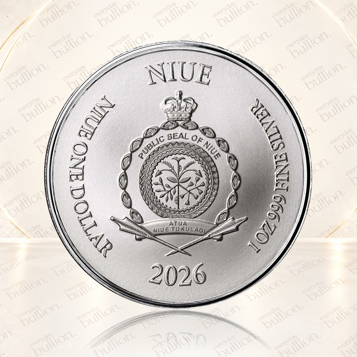 2026 Niue Lady Justice Alpha Strike™ 1oz .999 Silver Coin in Certi-Lock® – Scottsdale Mint