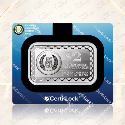 2025 St. Lucia EC8 Caribbean Reef Octopus 1oz Silver Colourised Coin Bar – Scottsdale Mint