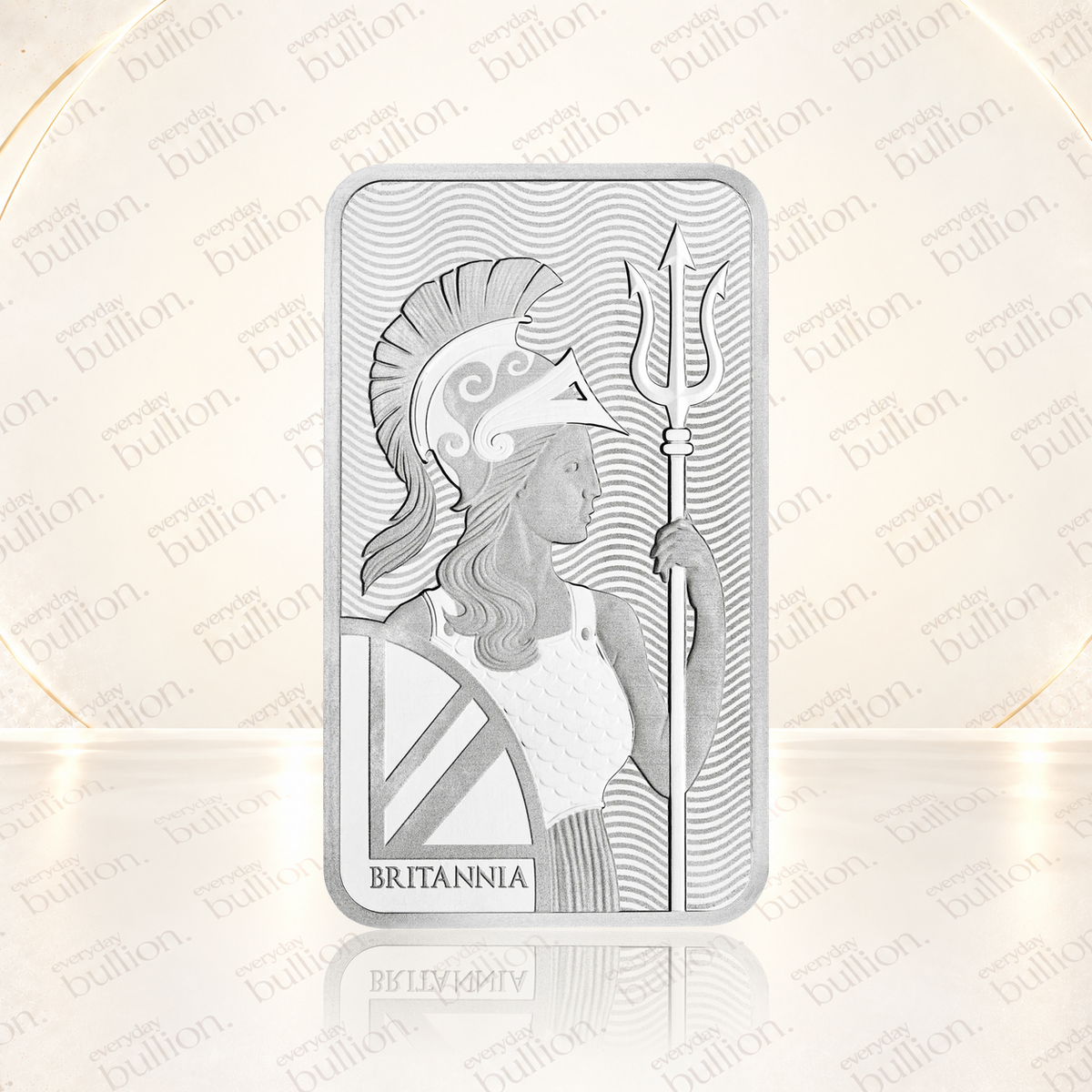 Britannia 100g .999 Fine Silver Minted Bar in Sealed Blister - United Kingdom - The Royal Mint