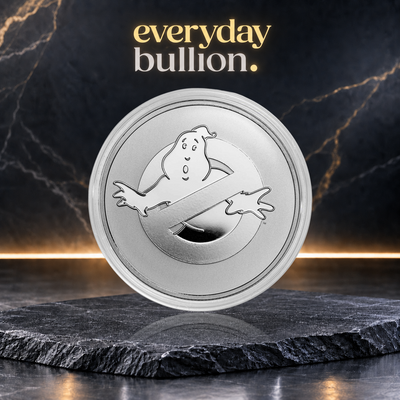 Ghostbusters™ No Ghost Logo 2024 1oz .999 Fine Silver BU Coin in Capsule – New Zealand Mint