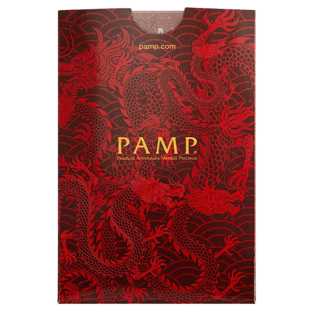 PAMP - 5 gram Gold Bar - Good Luck Yellow Dragon