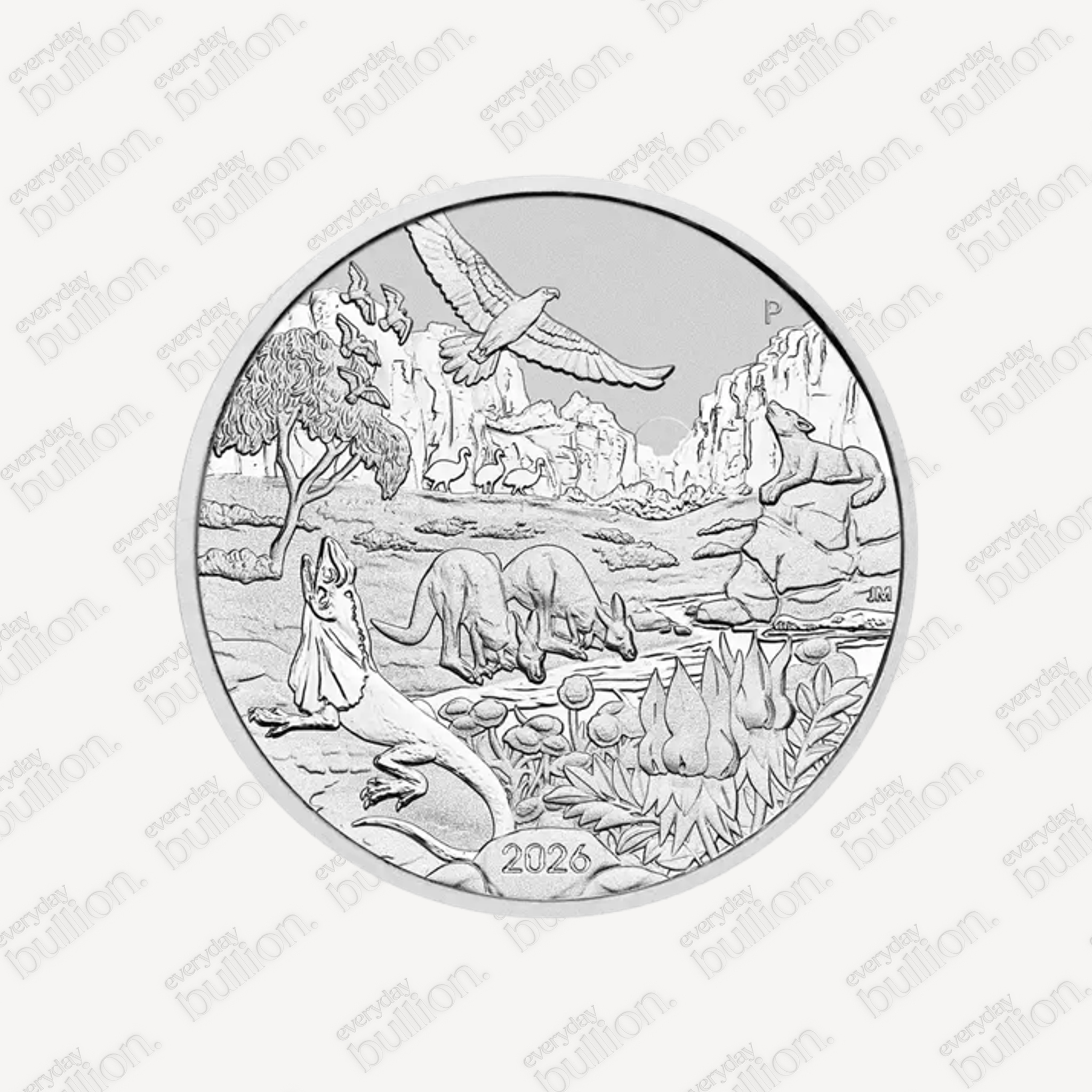 2026 Australian Wonders of Australia: The Outback 1oz Silver Coin