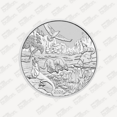 2026 Australian Wonders of Australia: The Outback 1oz Silver Coin