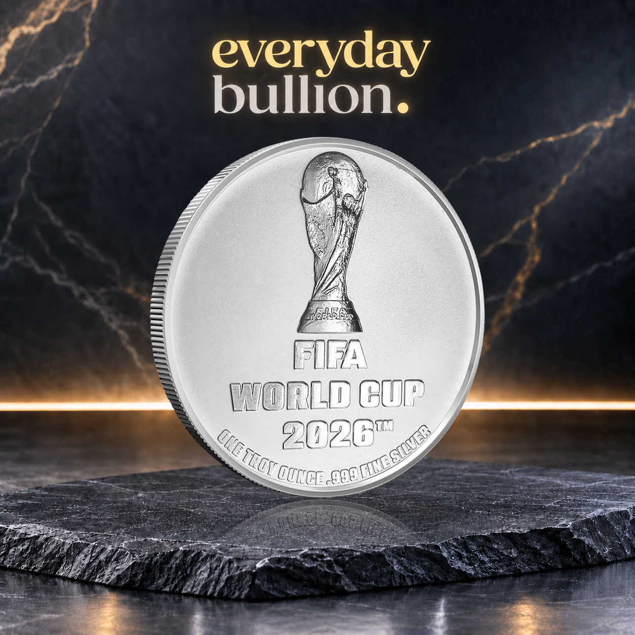 FIFA World Cup 2026™ 1oz .999 Fine Silver Round – SilverTowne Mint