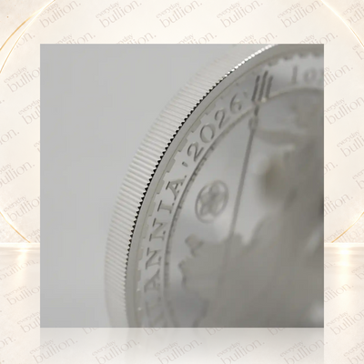 2026 Britannia Cherry Blossom Privy £2 1oz Silver Proof Coin – United Kingdom – The Royal Mint