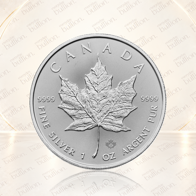2024 Canadian Maple Leaf 1oz .9999 Silver Bullion Coin in Capsule – Canada – Royal Canadian Mint