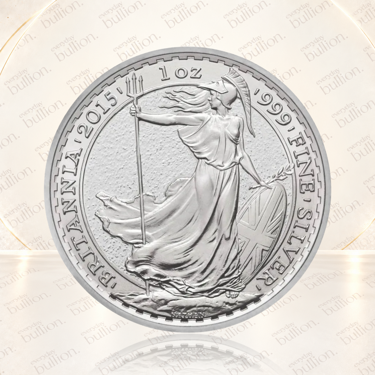 2015 Britannia 1oz .999 Silver Coin – United Kingdom – The Royal Mint