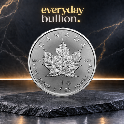 Maple Leaf 2026 1oz .9999 Fine Silver Bullion Coin – Royal Canadian Mint