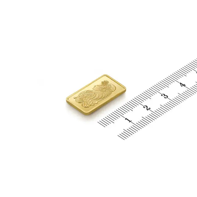 5 gram Gold Bar - PAMP Suisse Lady Fortuna