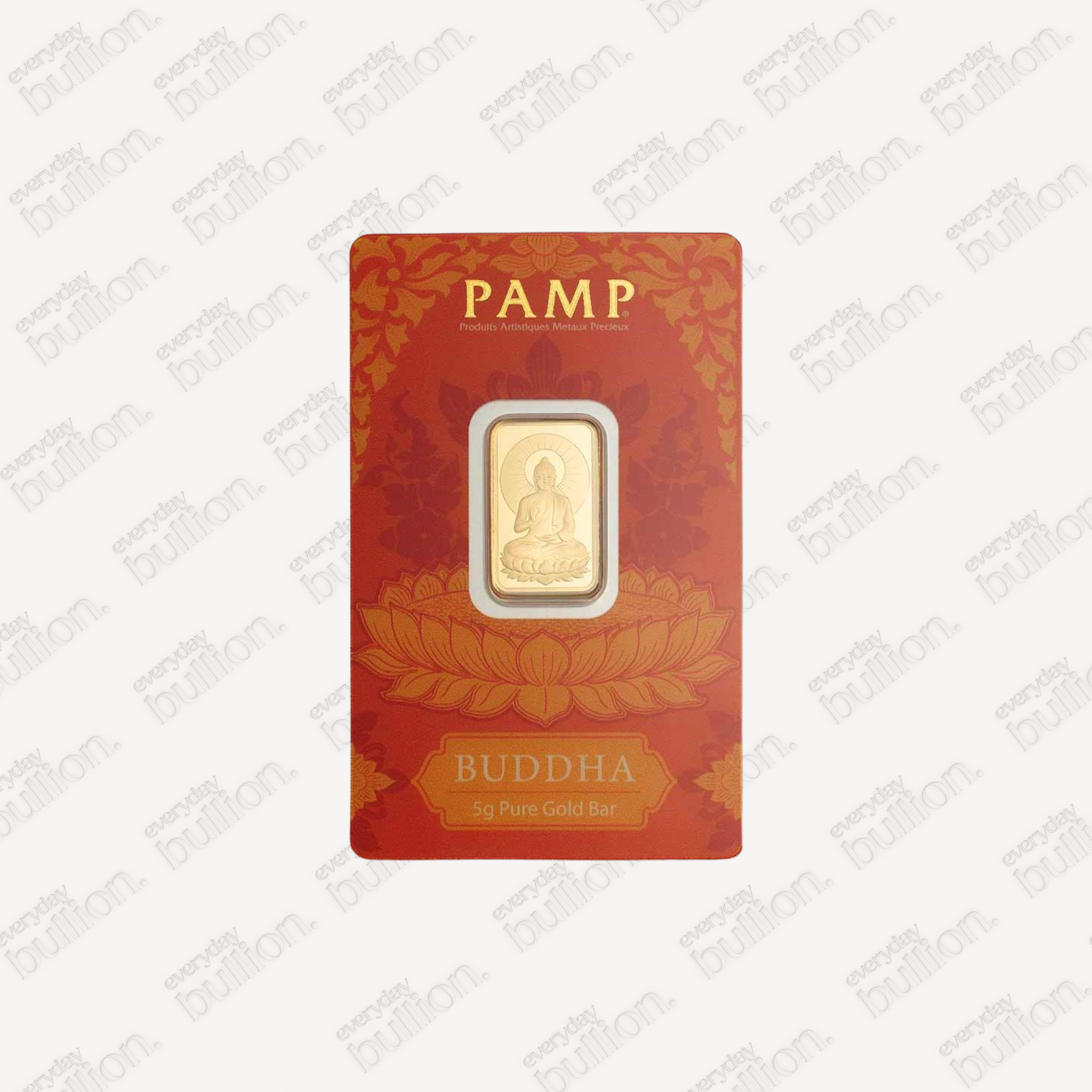 5 gram Gold Bar - PAMP Suisse (Buddha)