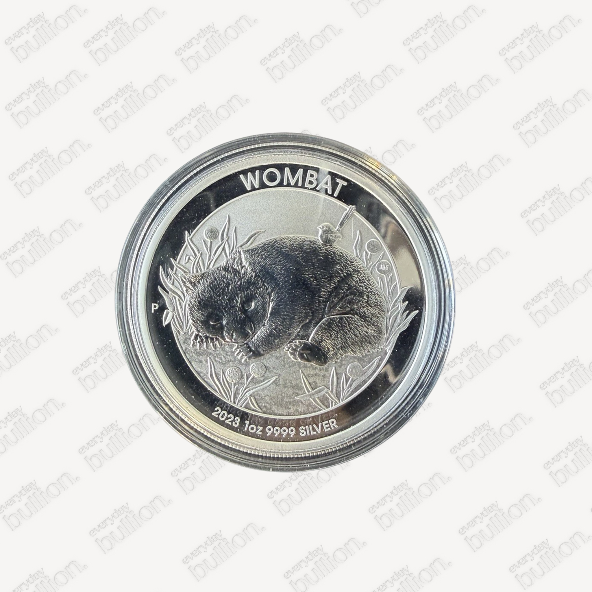 1oz Silver Perth Mint Wombat 2023 Round