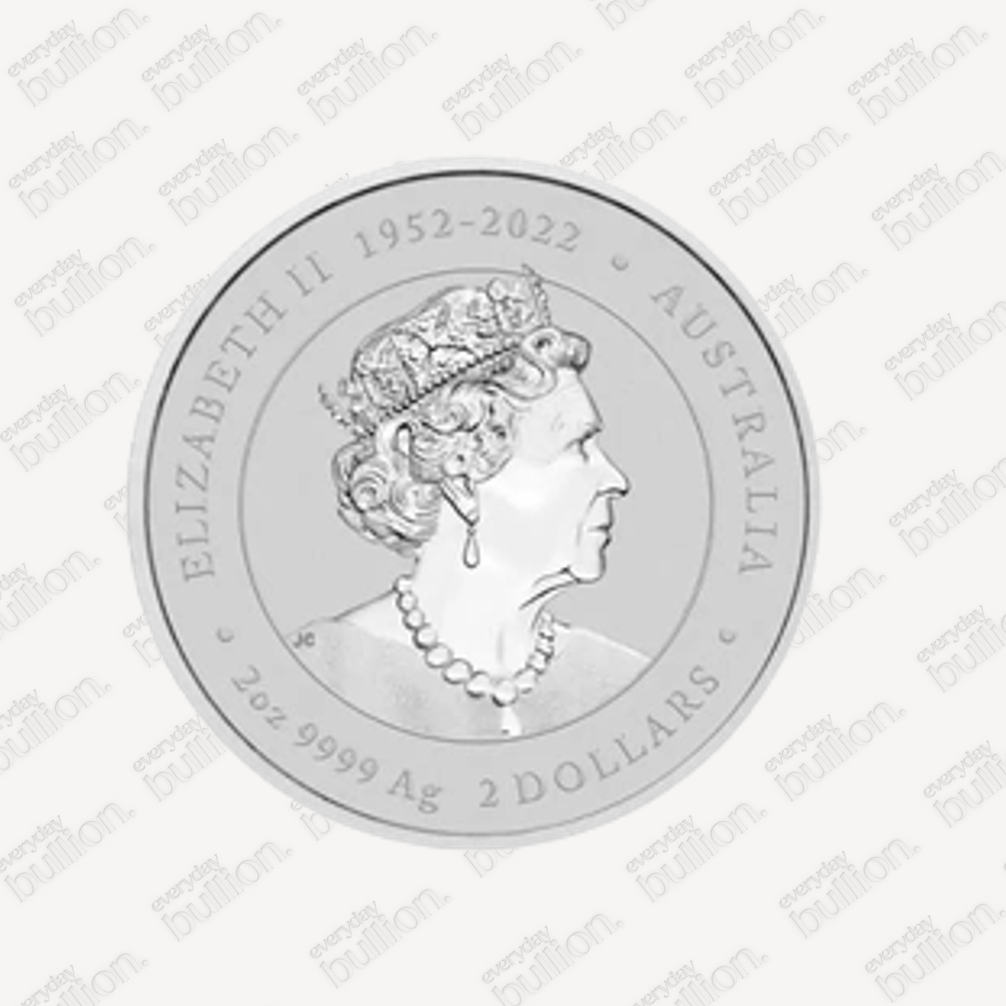 2024 Year of the Dragon Silver Coin 2oz Perth Mint Australian Lunar Series