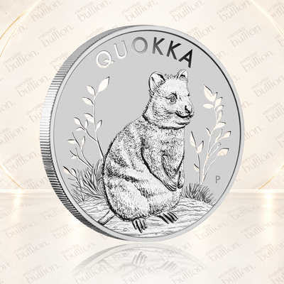 Australian Quokka 2023 $1 1oz .9999 Silver Bullion Coin in Capsule - Australia - Perth Mint