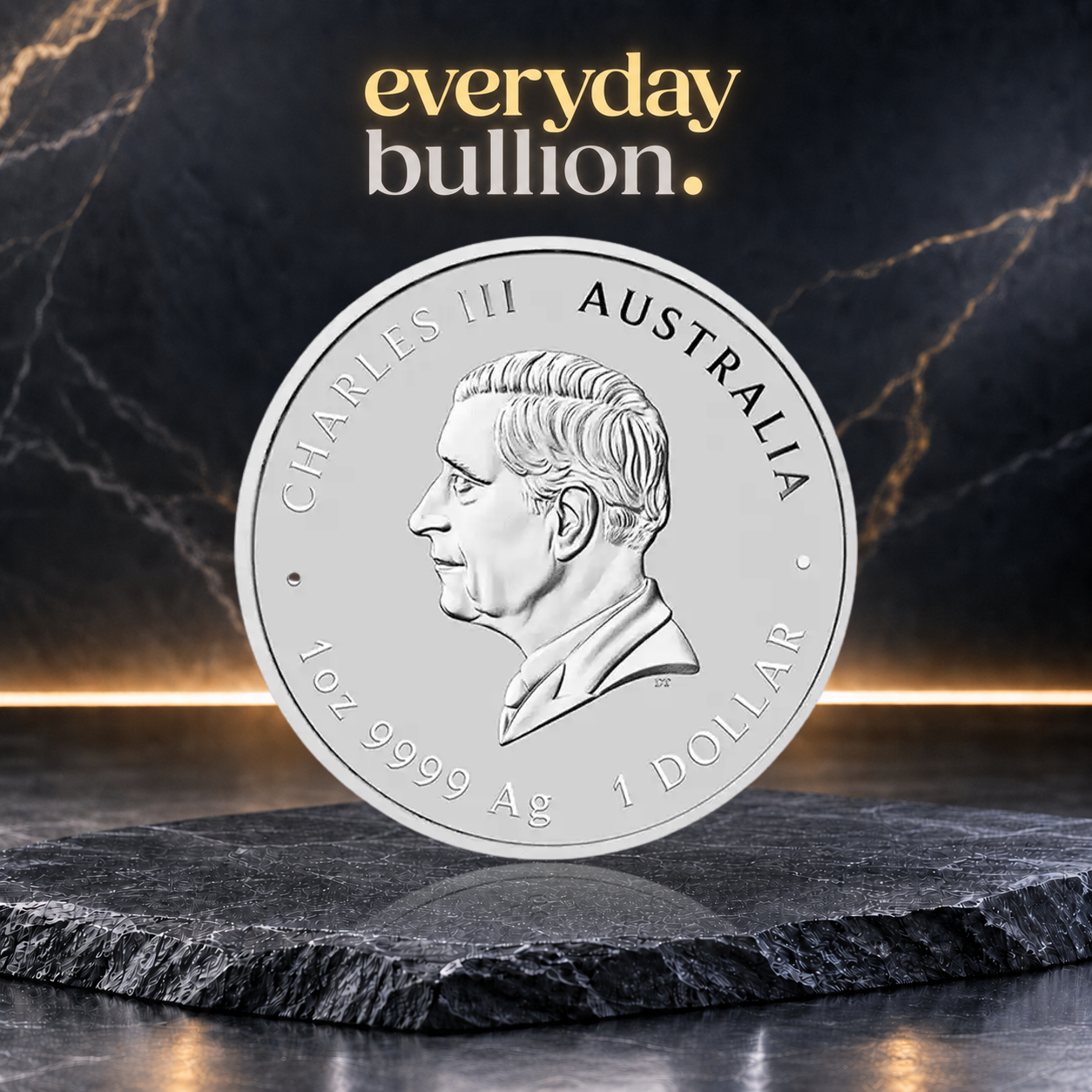 Chinese Myths & Legends Dragon and Horse 2026 $1 1oz .9999 Silver BU Coin in Capsule – Australia – Perth Mint