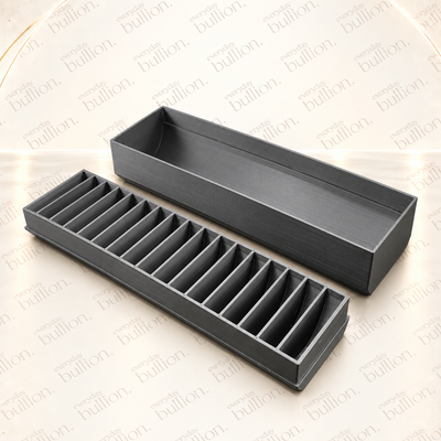 16-Slot Capsulated 1oz Bar Storage Container – Various Colours – Everyday Bullion