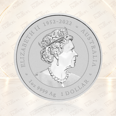2024 1oz Australia Lunar Series III - Year of the Dragon - Lilac Dragon .9999 Silver Coloured BU Coin (in Capsule)