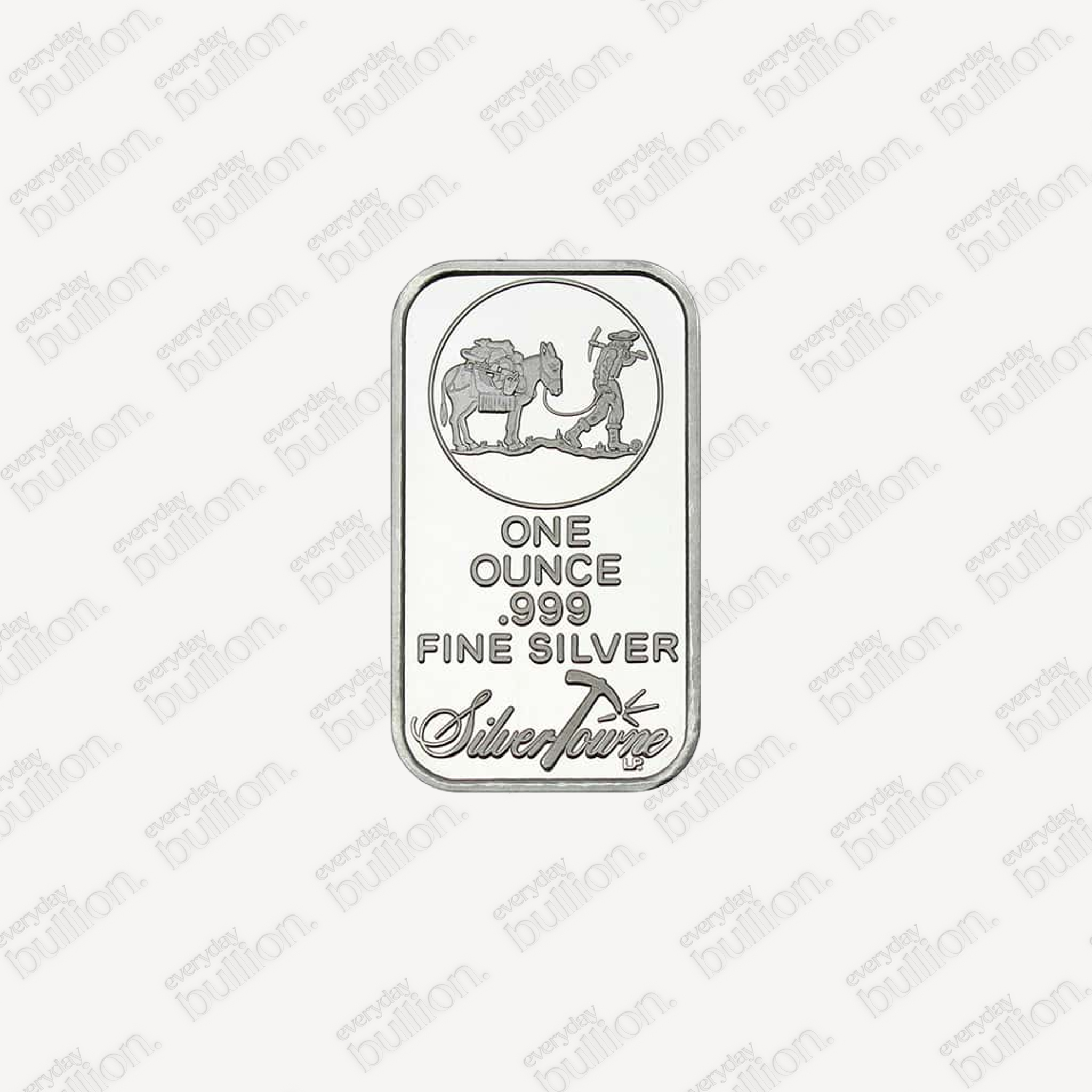 1 oz Prospector Silver Bar - SilverTowne